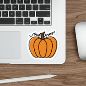 F*ck Trump Pumpkin Die-Cut Sticker