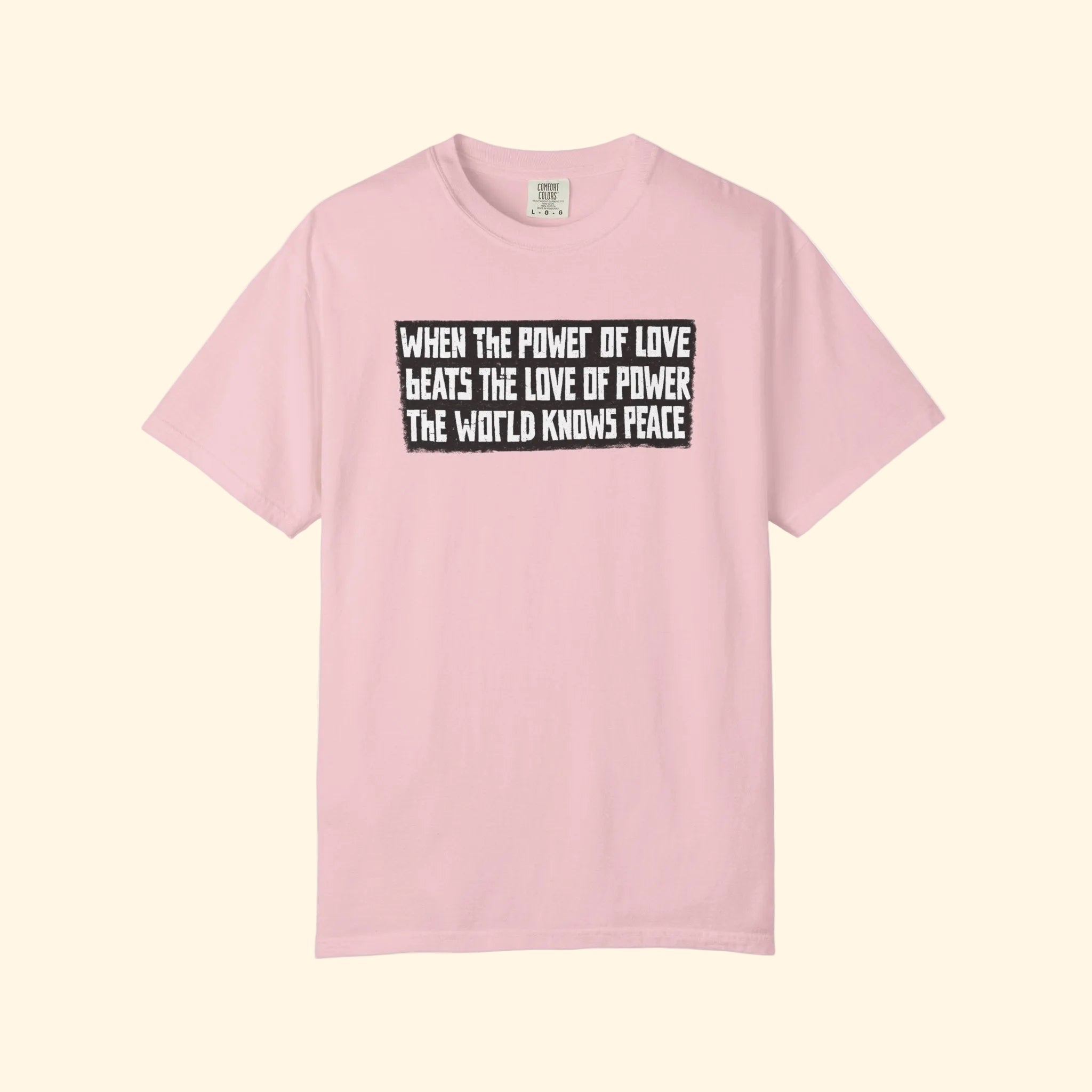 Power of Love Empire State Building Banner T-Shirt