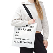 Donald Trump Multiple Choice Tote Bag