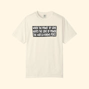Power of Love Empire State Building Banner T-Shirt