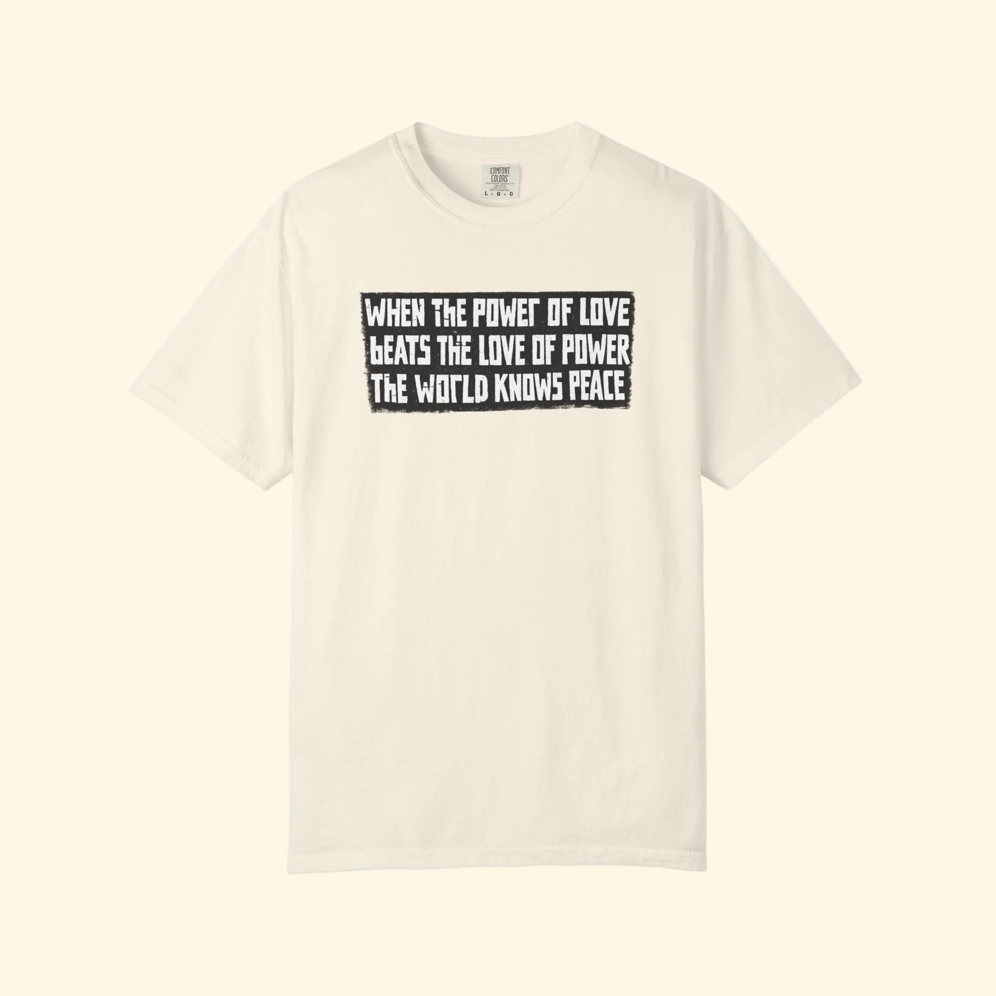Power of Love Empire State Building Banner T-Shirt