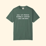 Gulf of Mexico, Kennedy Center, Lake Ontario FDT T-Shirt
