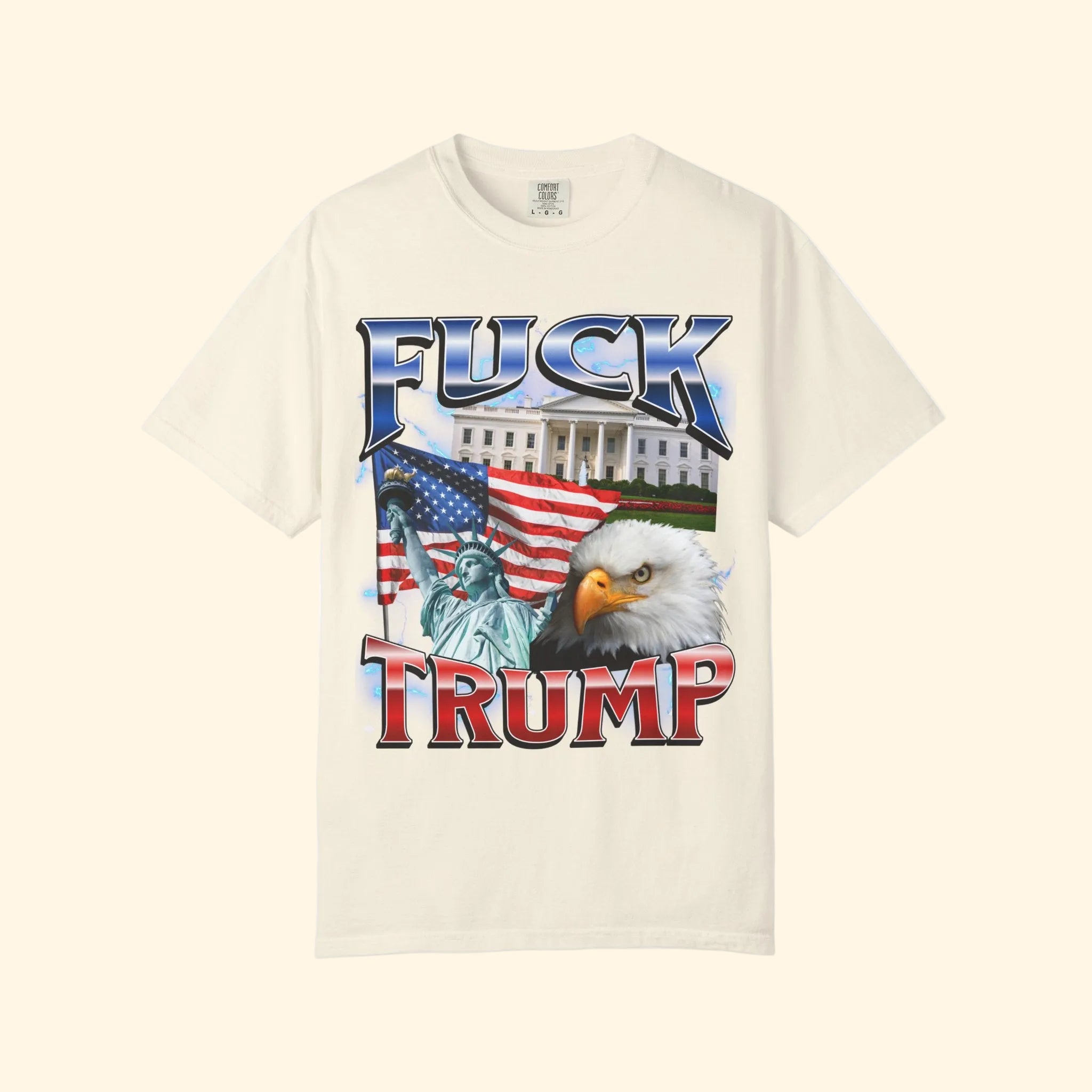 Bootleg F*ck Trump Patriotic American T-Shirt
