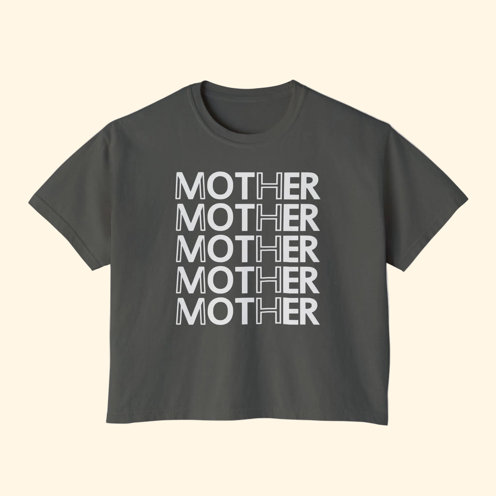 Mother Voter Cropped T-Shirt