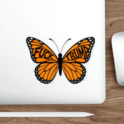 F*ck Trump Monarch Butterfly Die-Cut Sticker