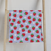 Purple Trump Sucks Strawberry Seeds Hand Towel