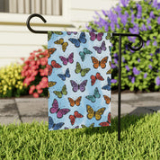F*ck Trump Rainbow Butterflies Garden Flag