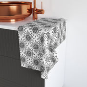 F*ck Trump Black and White Sun Hand Towel