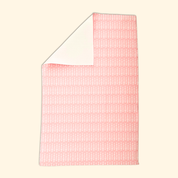 F*ck Trump Pink Lines Waffle Weave Kitchen Towel