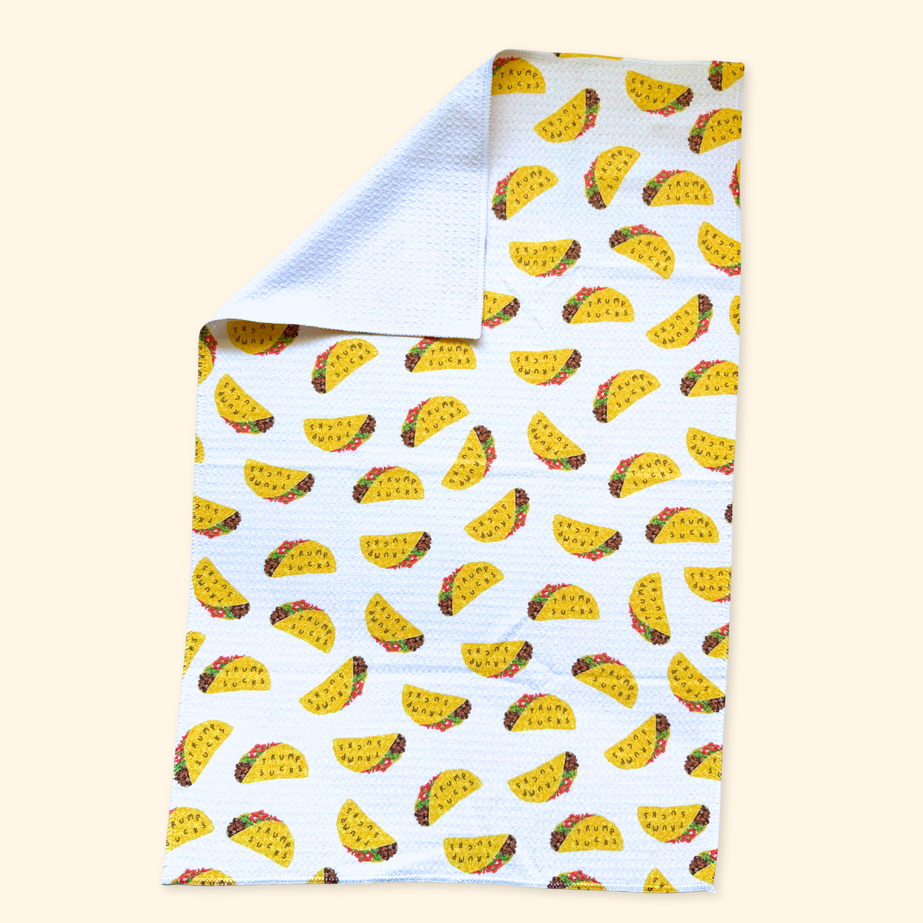 TACO Trump Sucks Waffle Weave Kitchen Hand Towel