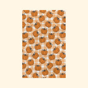 F*ck Trump Pumpkin Waffle Weave Kitchen Towel
