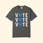 Tri Vote Blue Heart T-Shirt