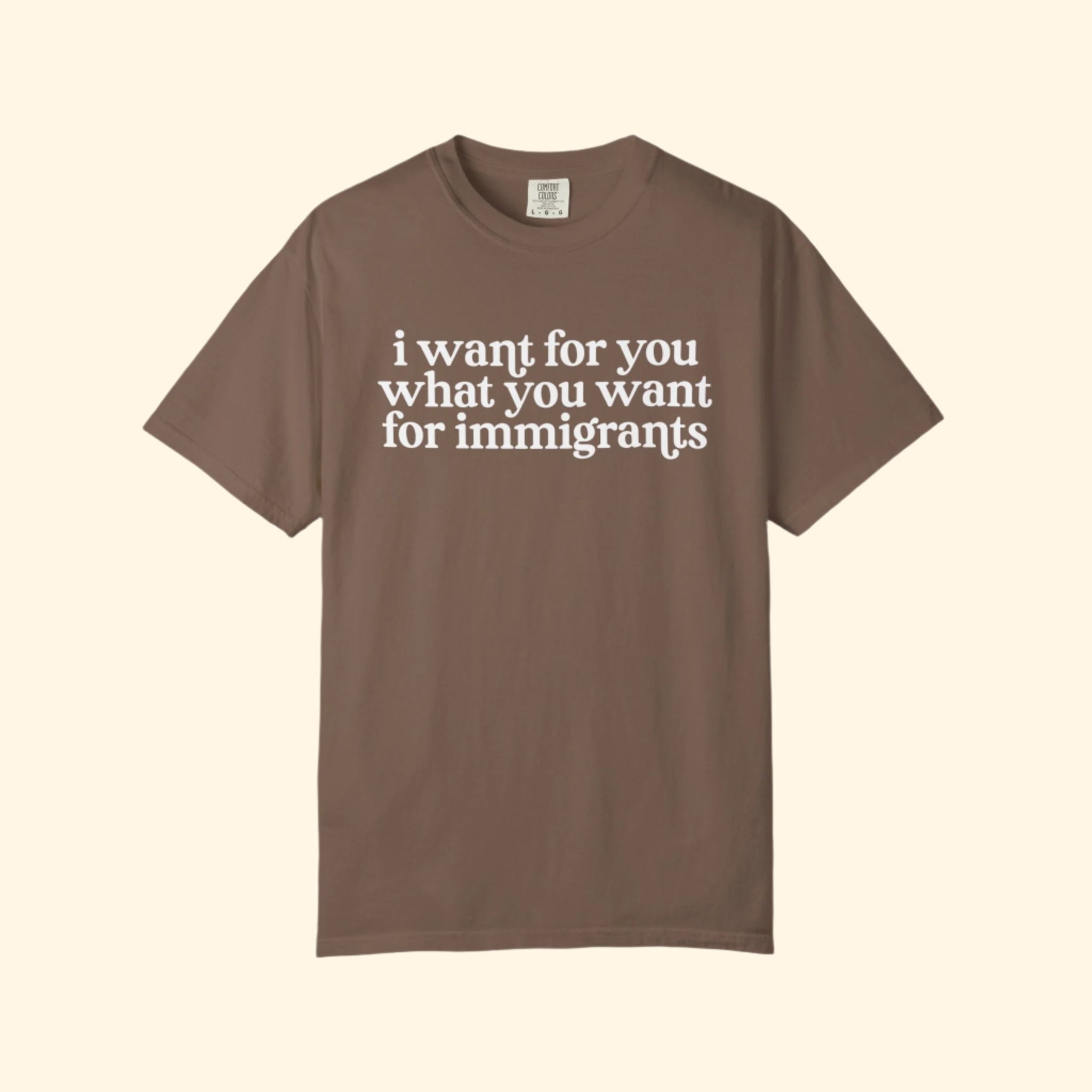 I Want For You What You Want For Immigrants T-Shirt