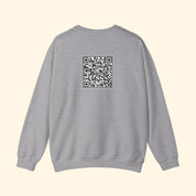 F*ck Trump QR Code Crewneck Sweatshirt