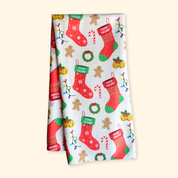 F*ck Trump Christmas Stocking Waffle Weave Kitchen Towel