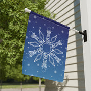 Subtle F*ck Trump Snowflake Garden Flag