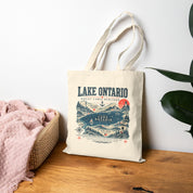 Lake Ontario Heritage Cotton Tote Bag
