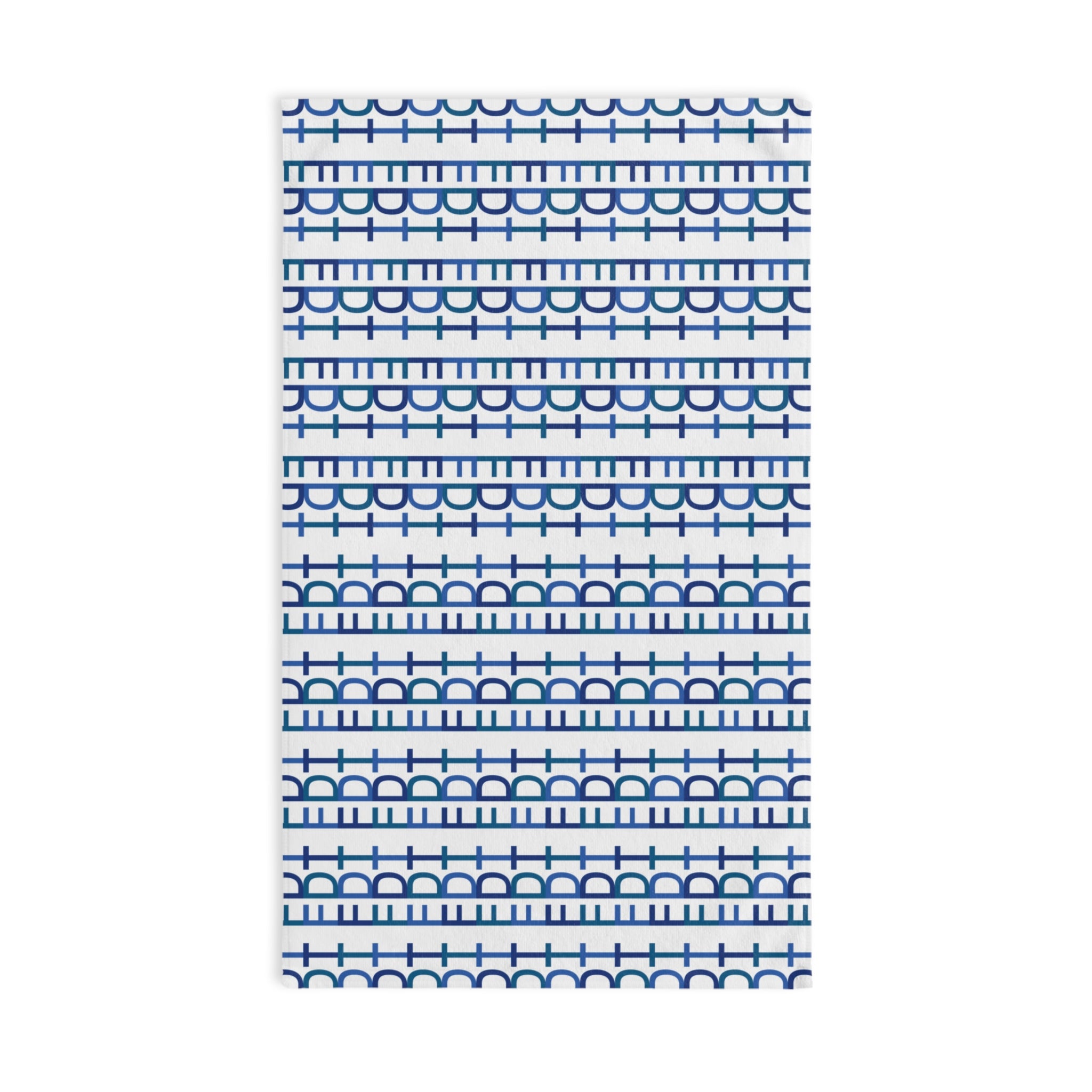 Blue FDT Hidden Message Hand Towel