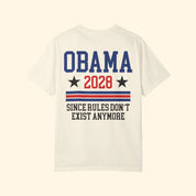 Obama 2028 Campaign Satire T-Shirt