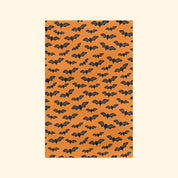 F*ck Trump Spooky Bats Waffle Weave Kitchen Towel