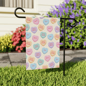 F*ck Trump Candy Heart Valentine's Day Garden Flag