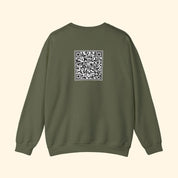 F*ck Trump QR Code Crewneck Sweatshirt