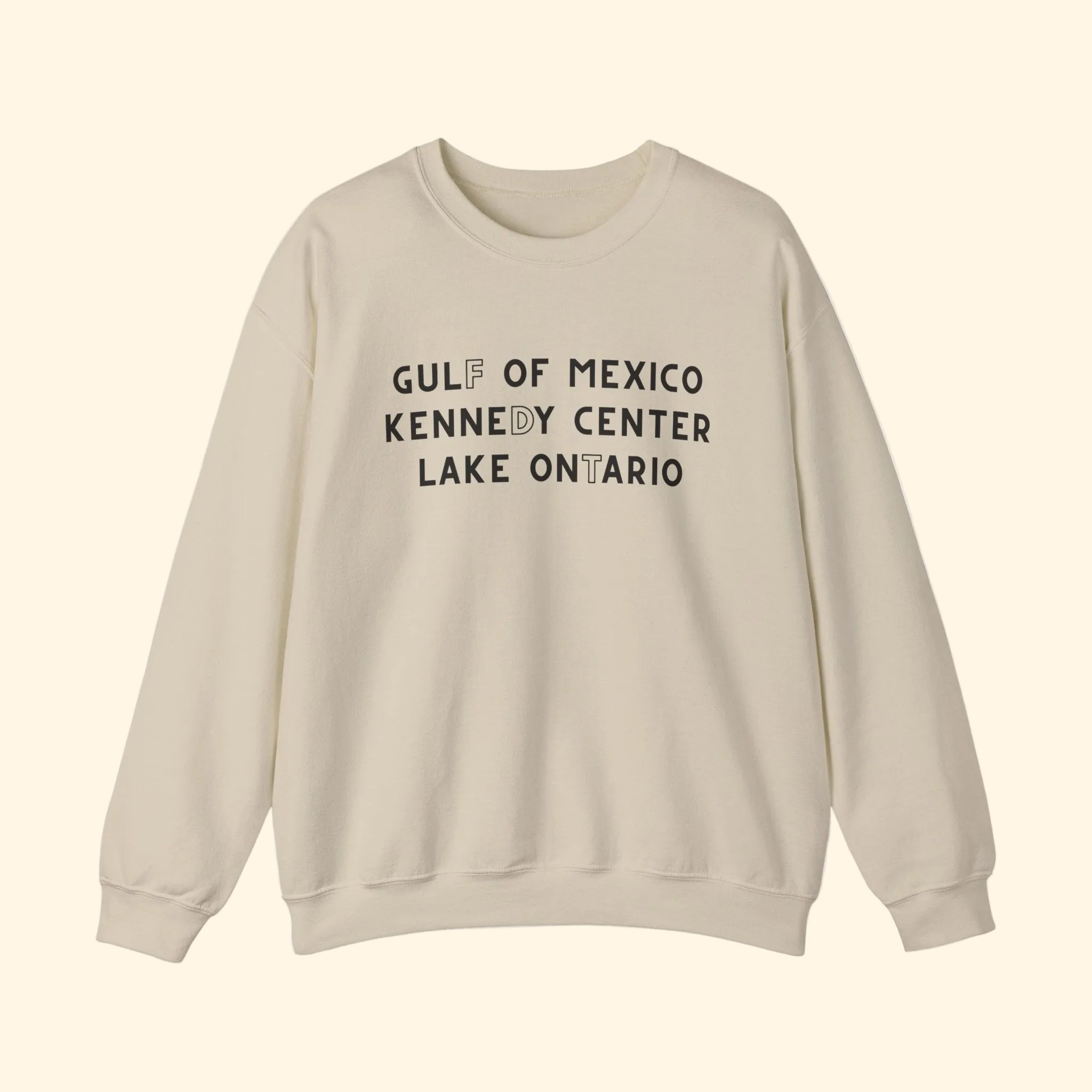 Gulf of Mexico, Kennedy Center, Lake Ontario FDT Sweatshirt
