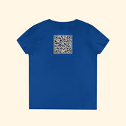F*ck Trump QR Code Women's V-Neck T-Shirt
