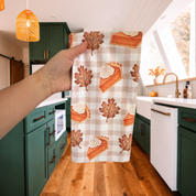 Trump Sucks Pumpkin Pie Waffle Weave Kitchen Towel