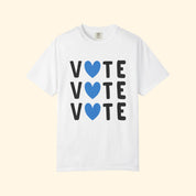 Tri Vote Blue Heart T-Shirt