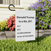 Donald Trump Multiple Choice Flag