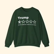 Trump 1-Star Review Absolute Nightmare Sweatshirt