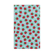 Blue Trump Sucks Strawberry Seeds Hand Towel