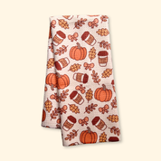 Trump Sucks Pumpkin Spice Latte Waffle Weave Kitchen Towel
