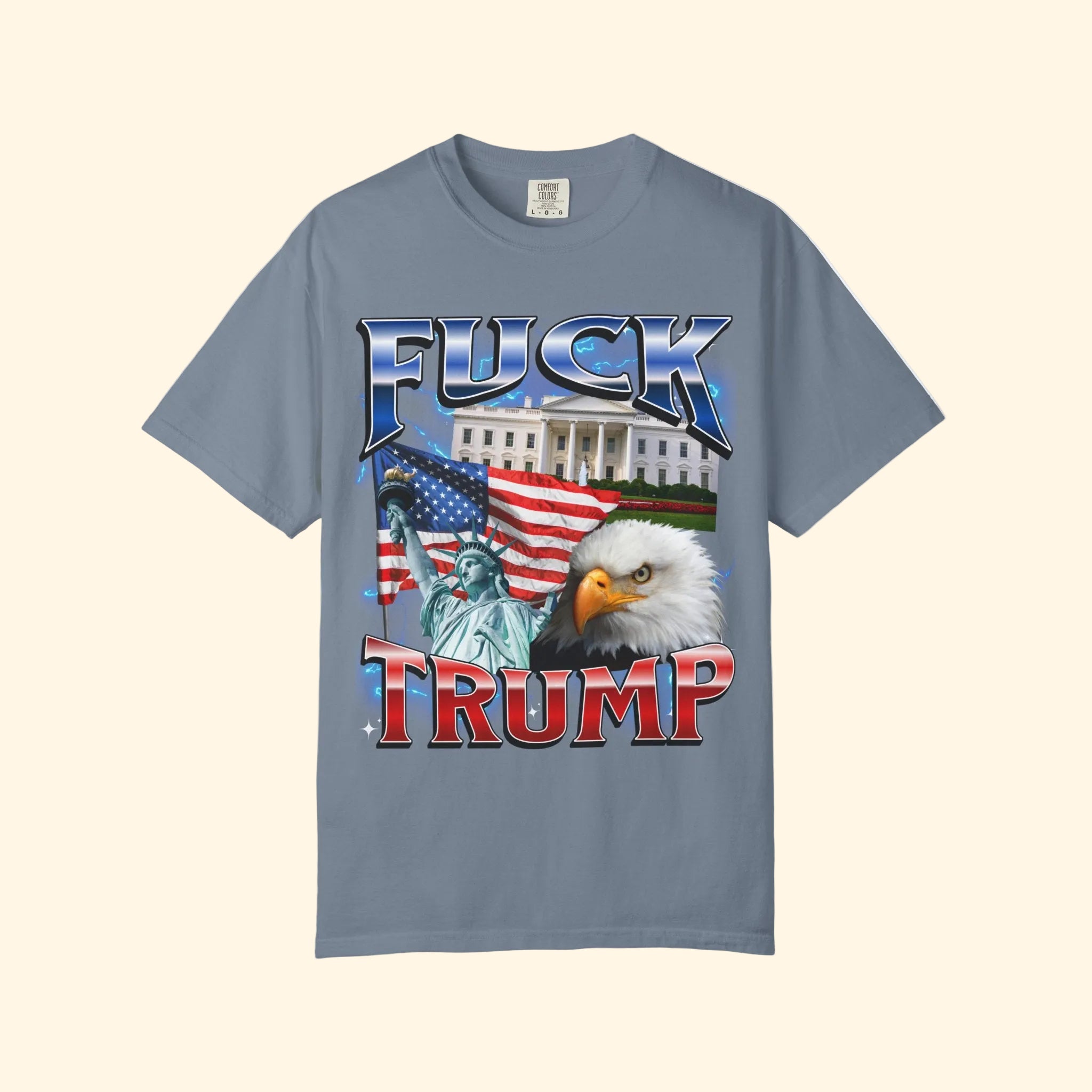 Bootleg F*ck Trump Patriotic American T-Shirt