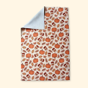 Trump Sucks Pumpkin Spice Latte Waffle Weave Kitchen Towel