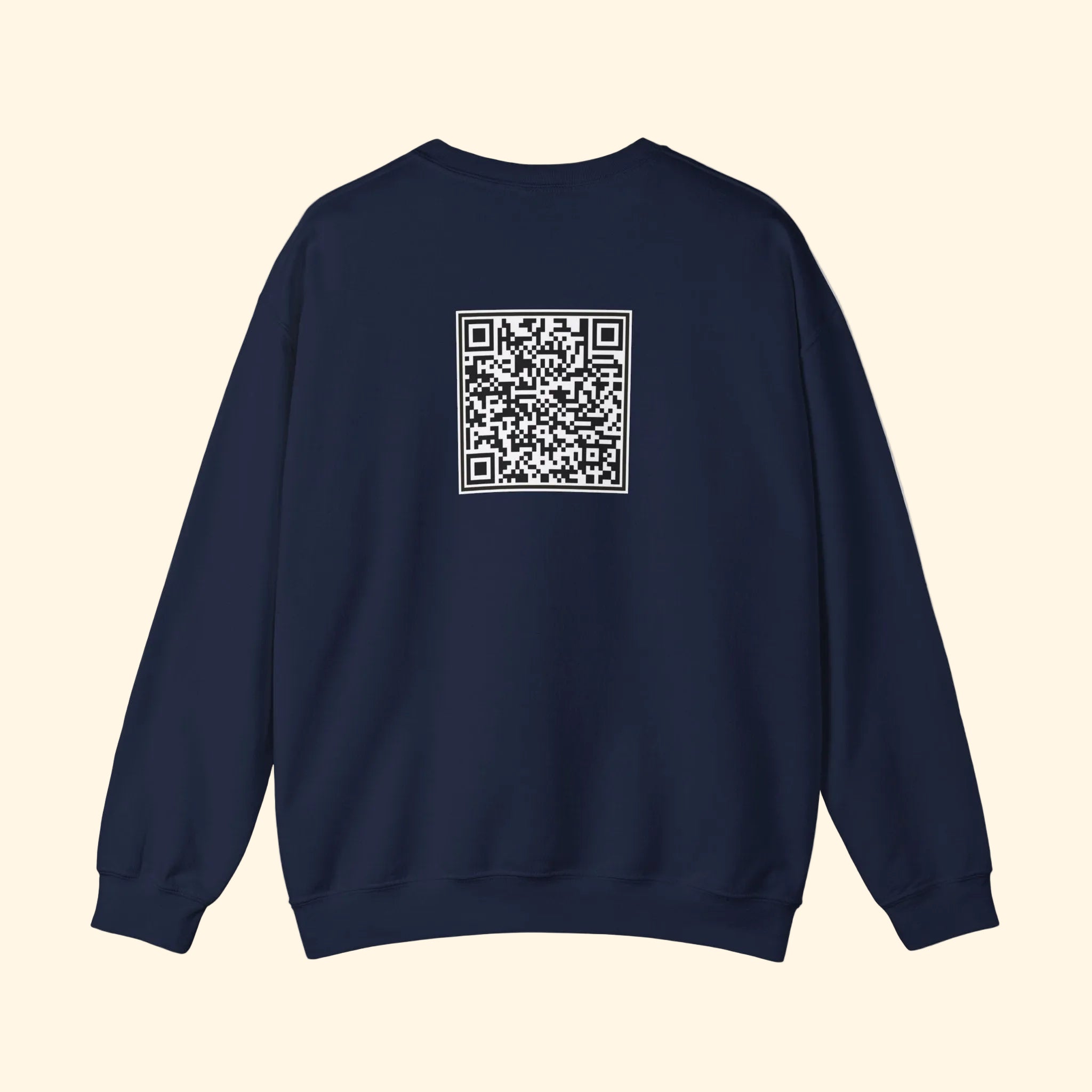 F*ck Trump QR Code Crewneck Sweatshirt