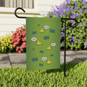 Reflecting Pool Duck Trump Garden Flag