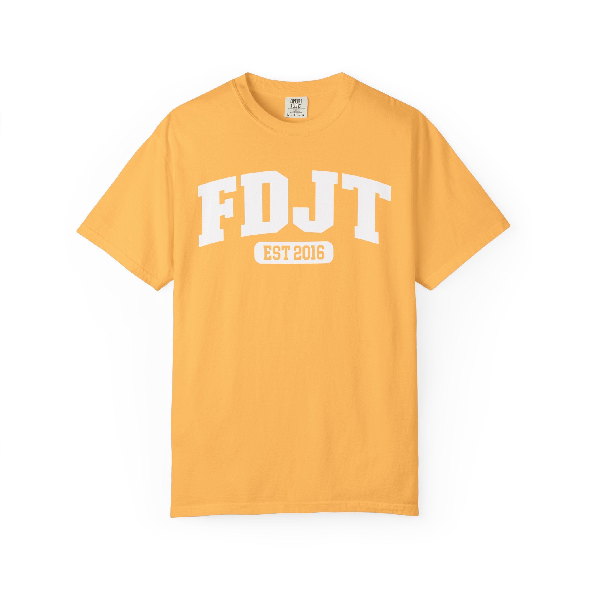 FDJT Est. 2016 Varsity Block T-Shirt