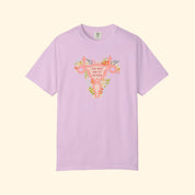 Floral Uterus Reproductive Rights T-Shirt