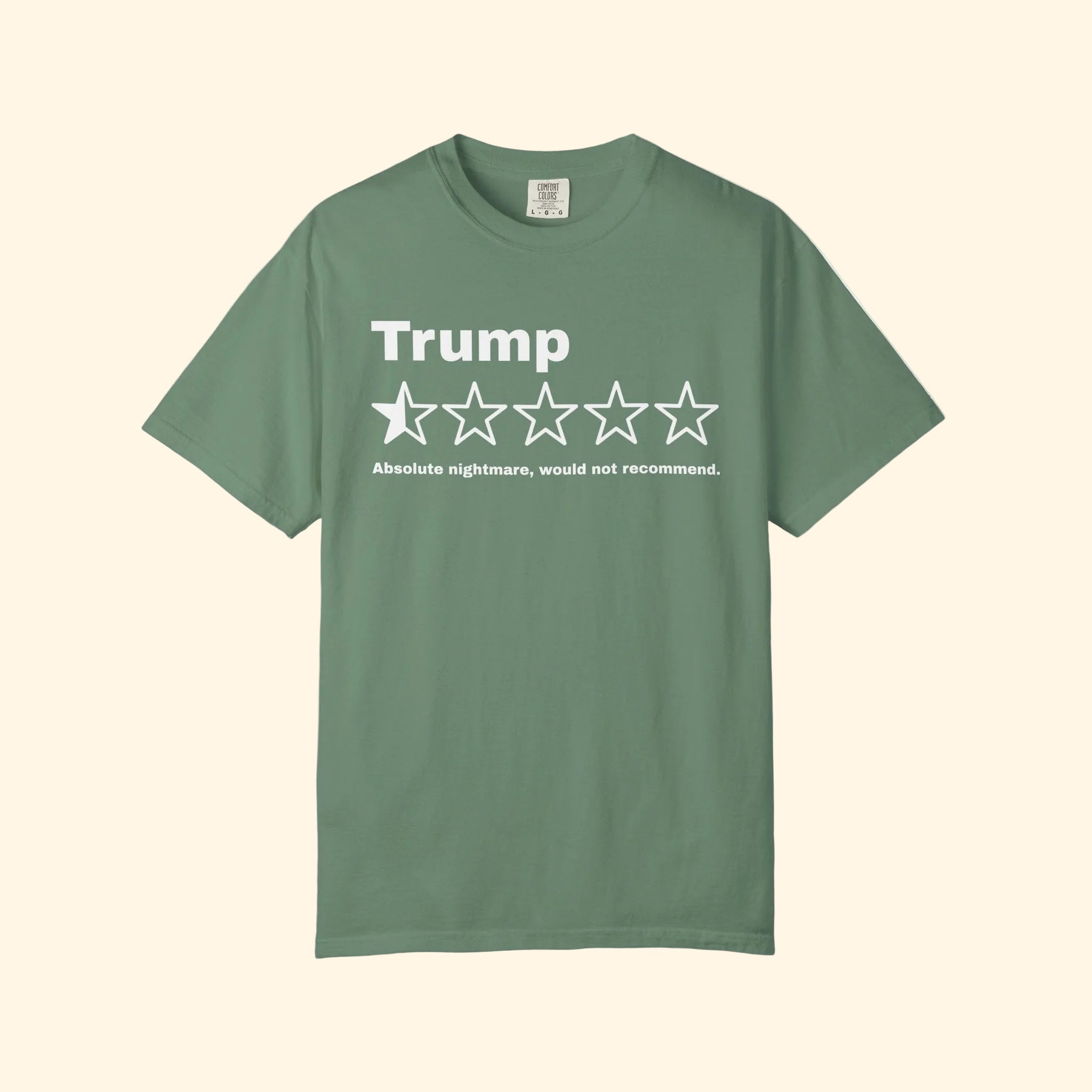 Trump Negative Review Absolute Nightmare T-Shirt