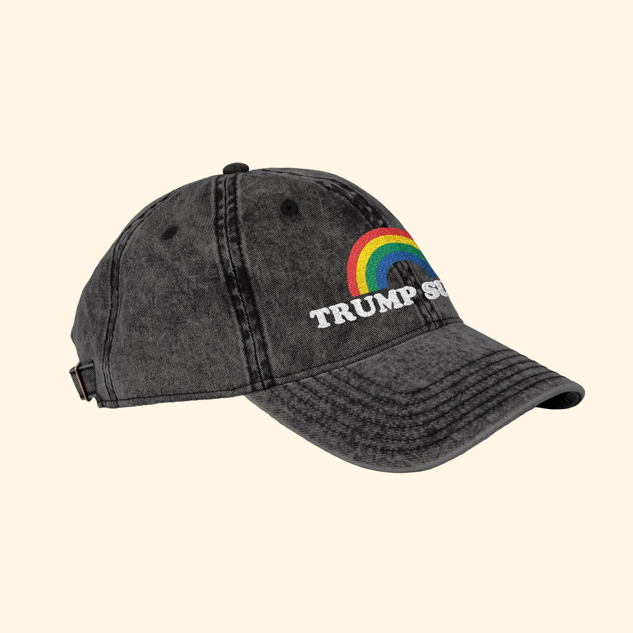 Rainbow Trump Sucks Hat