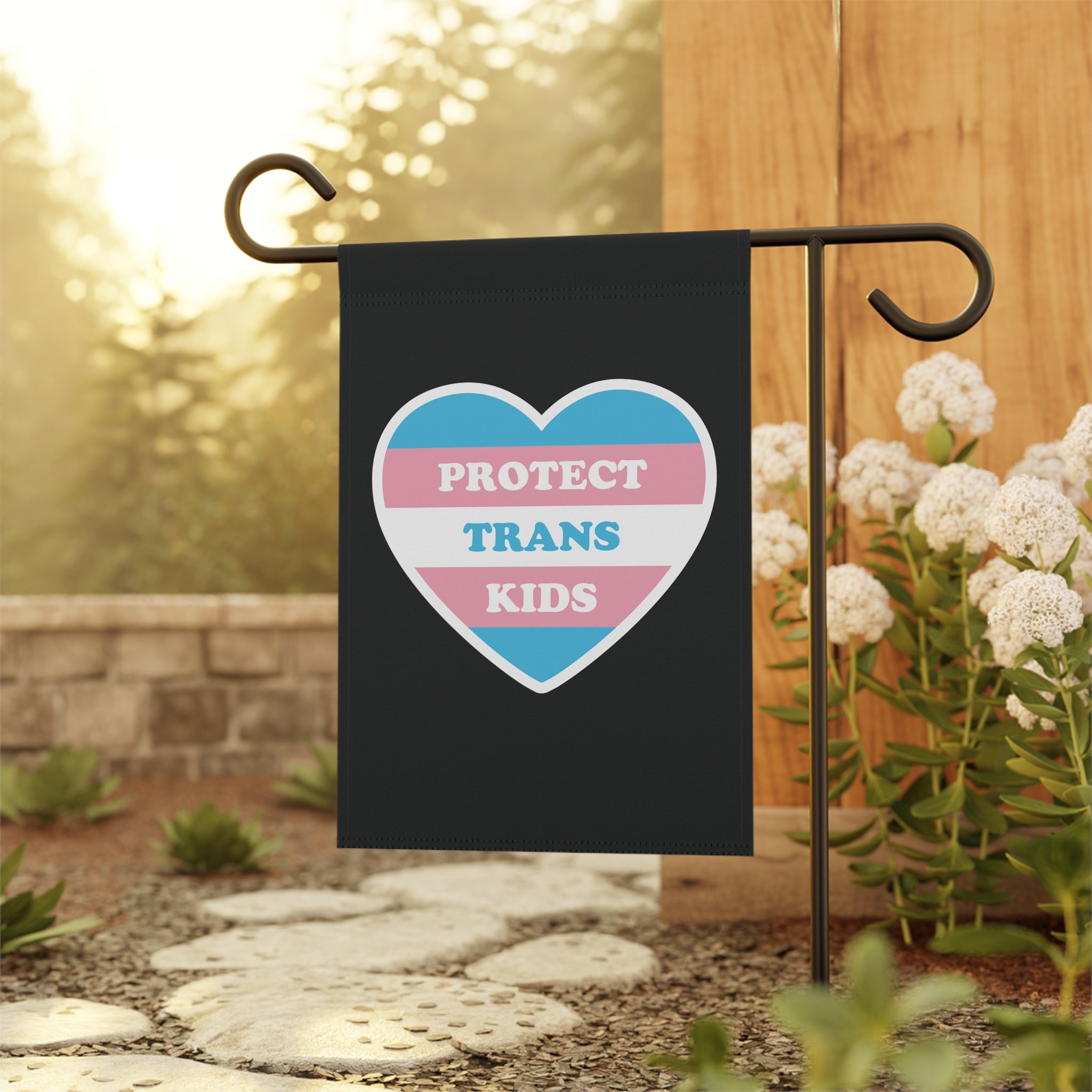 Protect Trans Kids Garden Flag