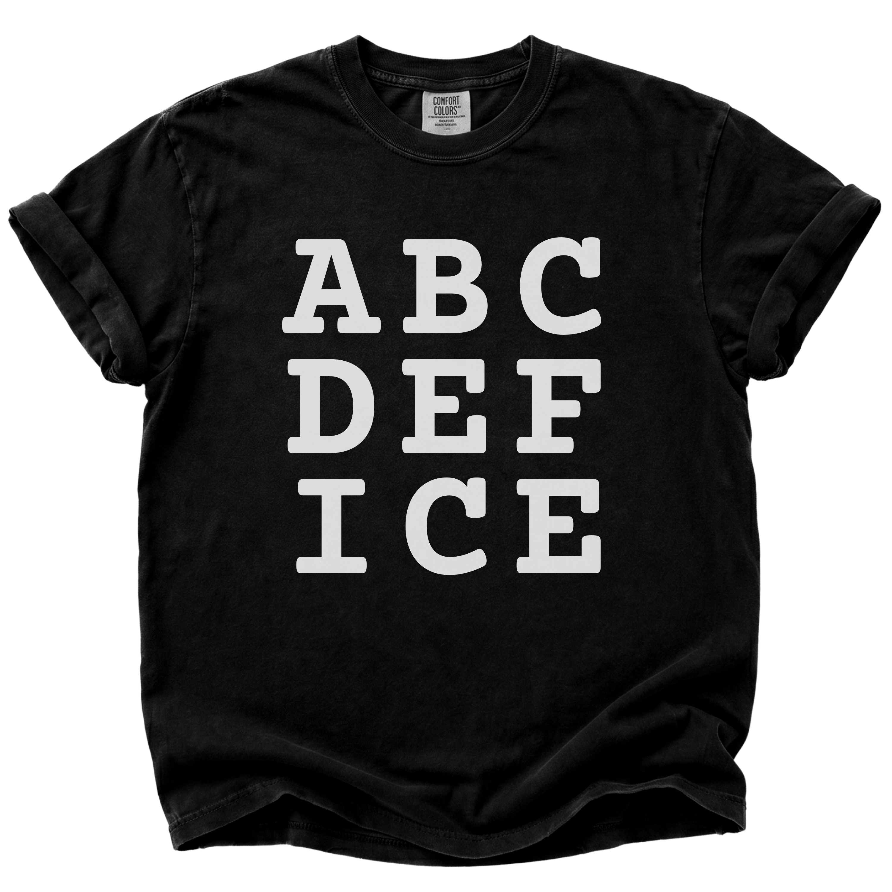 ABCDE F ICE T-Shirt