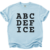 ABCDE F ICE T-Shirt
