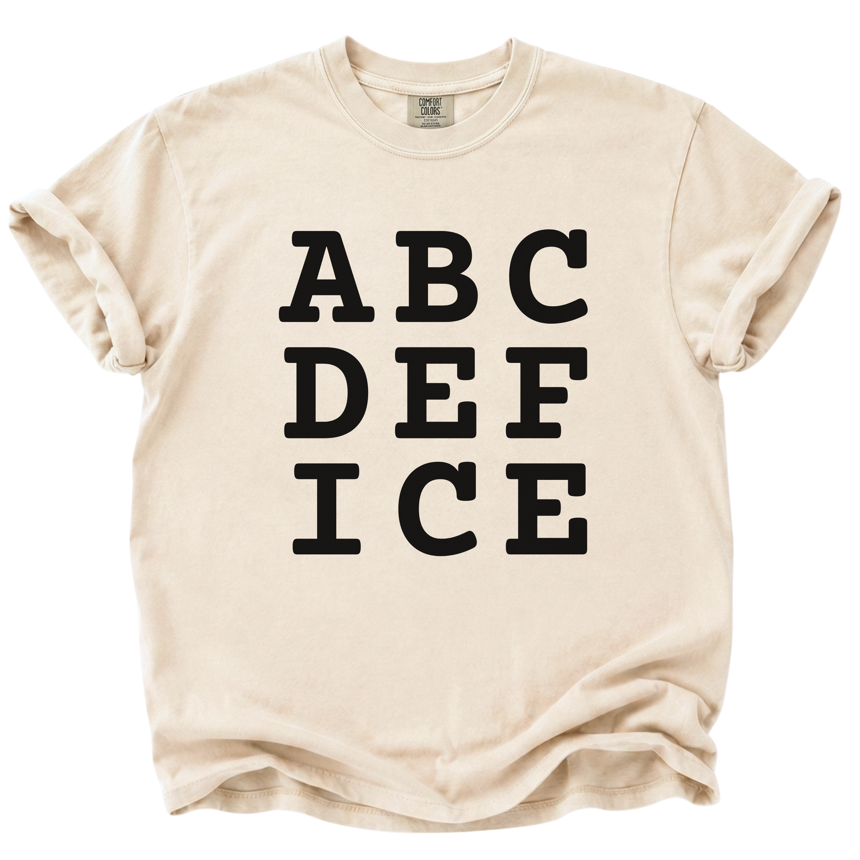 ABCDE F ICE T-Shirt