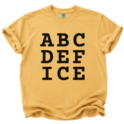 ABCDE F ICE T-Shirt