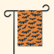 Subtle F*ck Trump Spooky Bats Garden Flag