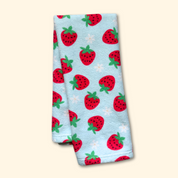 Blue Trump Sucks Strawberry Seeds Hand Towel
