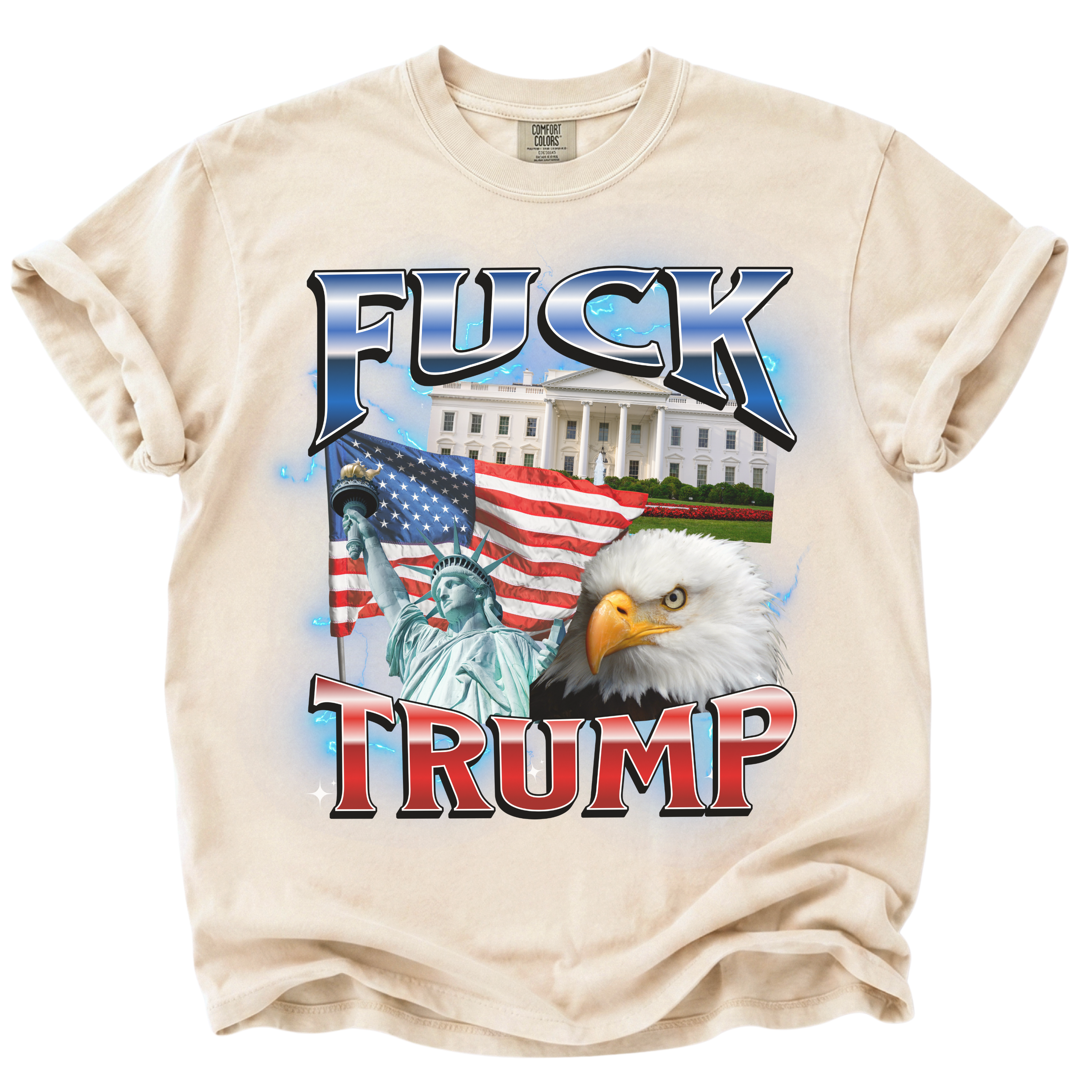 Bootleg F*ck Trump Patriotic American T-Shirt